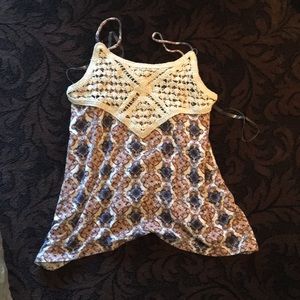 Full Tilt patterned tank top